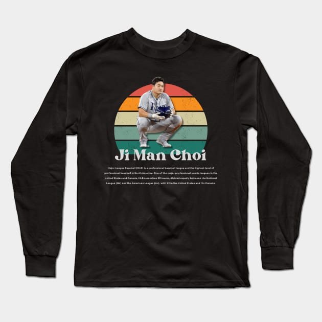 Ji Man Choi Vintage Vol 01 Long Sleeve T-Shirt by Gojes Art